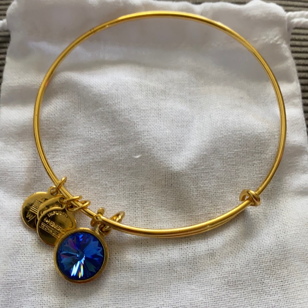 Alex and Ani birthstone bangle